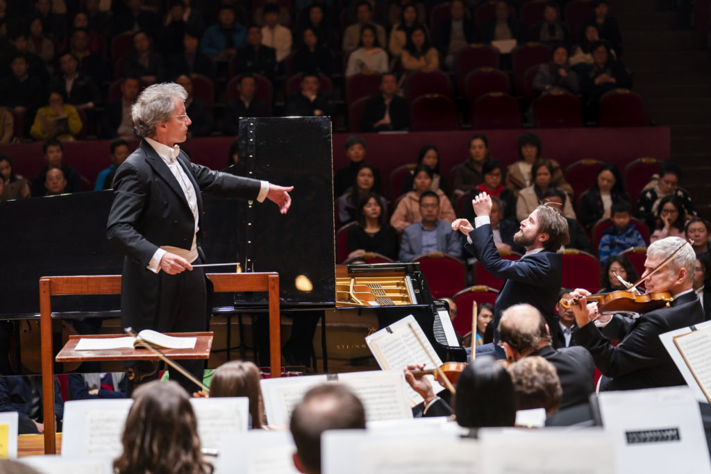 Franz Welser-Möst in Wuhan with The Cleveland Orchestra