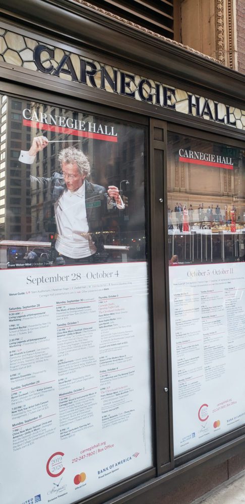 Franz Welser-Möst and The Cleveland Orchestra at Carnegie Hall